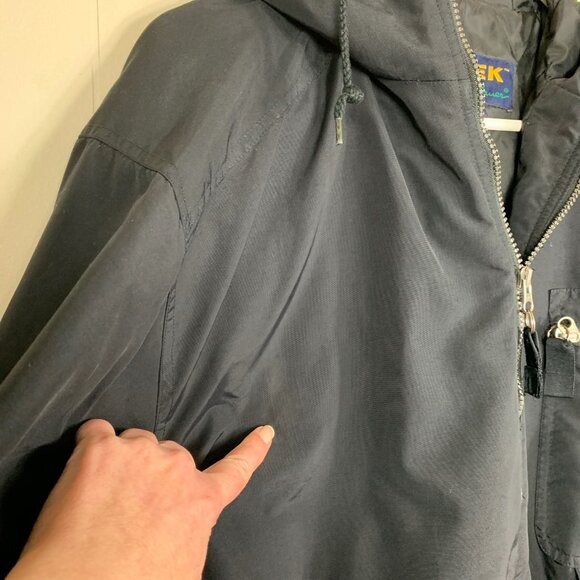 Vintage 90’s Women’s Eddie Bauer Black Ebtek Jacket - Size Medium - Picture 2 of 10